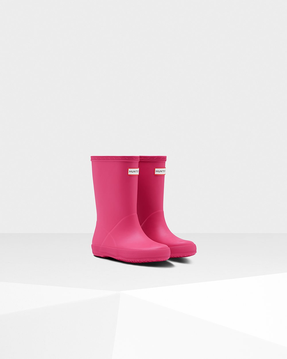 Kids Rain Boots - Hunter Original First Classic (95PNUJOWC) - Light Pink